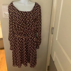 NWT Forever21  dress  in navy/red